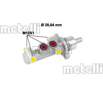 Hlavní brzdový válec METELLI 05-0805