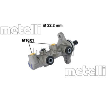 Hlavní brzdový válec METELLI 05-0820