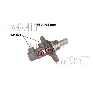 Hlavní brzdový válec METELLI 05-0837