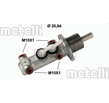 Hlavní brzdový válec METELLI 05-0853