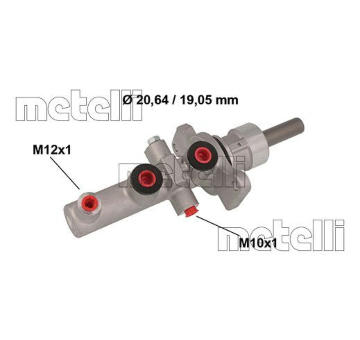 Hlavní brzdový válec METELLI 05-0857