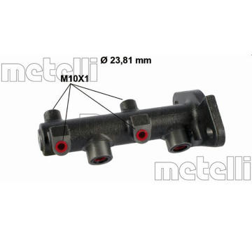 Hlavní brzdový válec METELLI 05-0862