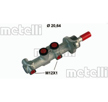 Hlavní brzdový válec METELLI 05-0863