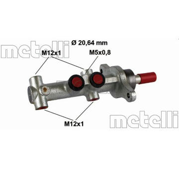 Hlavní brzdový válec METELLI 05-0865