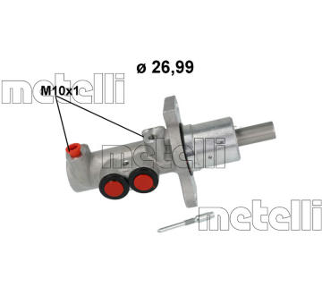 Hlavní brzdový válec METELLI 05-0866