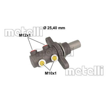 Hlavní brzdový válec METELLI 05-0868