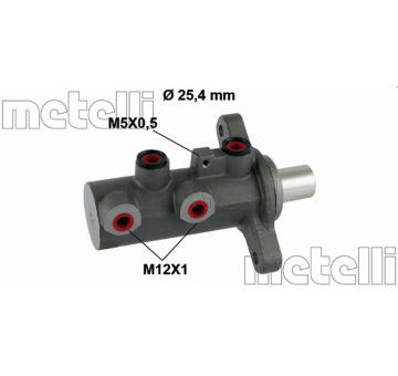 Hlavní brzdový válec METELLI 05-0872