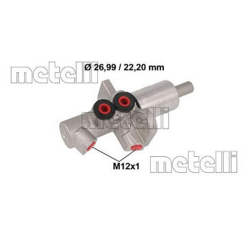 Hlavní brzdový válec METELLI 05-0877