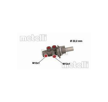Hlavní brzdový válec METELLI 05-0888