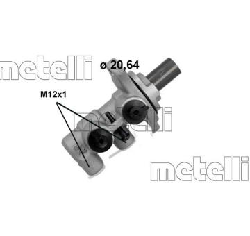 Hlavný brzdový válec METELLI 05-1241