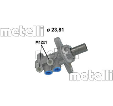 Hlavný brzdový válec METELLI 05-1261