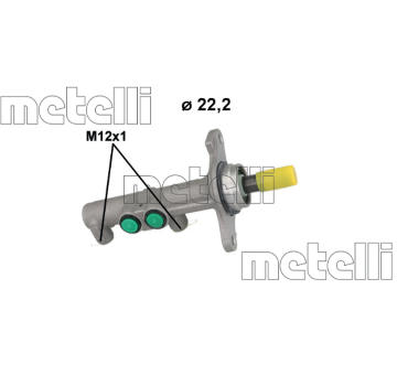 Hlavný brzdový válec METELLI 05-1267