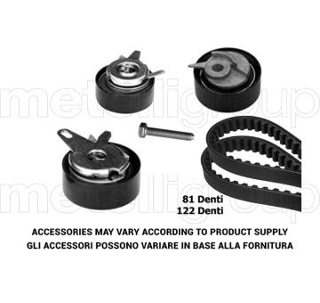 ozubení,sada rozvodového řemene METELLI 29-0050