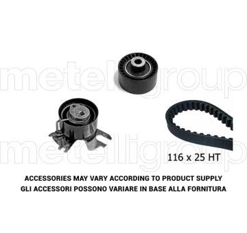 ozubení,sada rozvodového řemene METELLI 29-0119