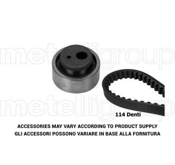ozubení,sada rozvodového řemene METELLI 29-0149
