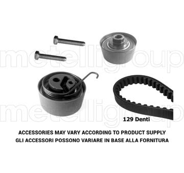 ozubení,sada rozvodového řemene METELLI 29-0193