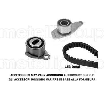 ozubení,sada rozvodového řemene METELLI 29-0219