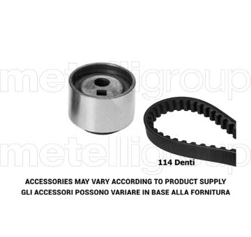 ozubení,sada rozvodového řemene METELLI 29-0244
