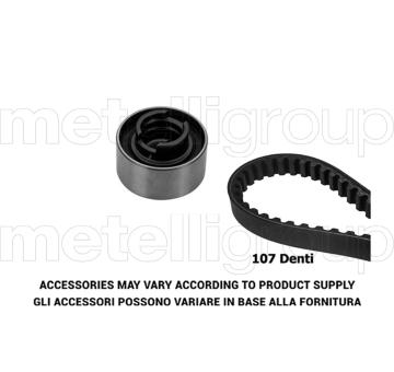 ozubení,sada rozvodového řemene METELLI 29-0258