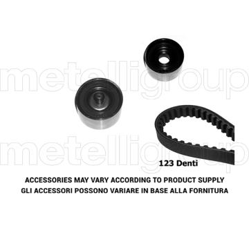 ozubení,sada rozvodového řemene METELLI 29-0318