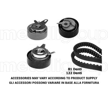 ozubení,sada rozvodového řemene METELLI 29-0362