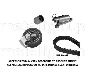 ozubení,sada rozvodového řemene METELLI 29-0372