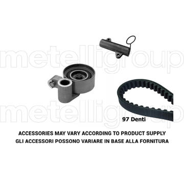 ozubení,sada rozvodového řemene METELLI 29-0432