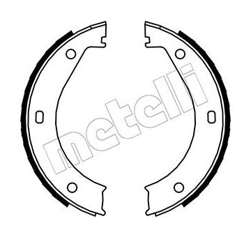Sada brzd. čeľustí parkov. brzdy METELLI 53-0013