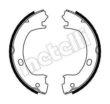 Sada brzdových čelistí, parkovací brzda METELLI 53-0031