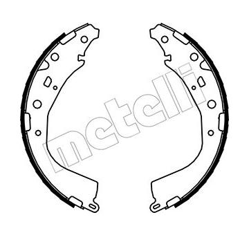 Sada brzdových čelistí METELLI 53-0447