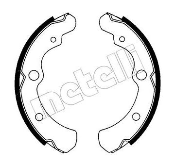 Sada brzdových čelistí METELLI 53-0628