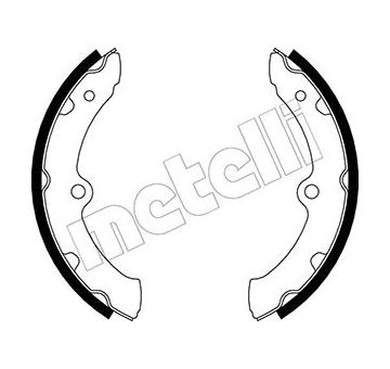 Sada brzdových čelistí METELLI 53-0639