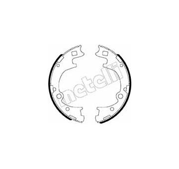 Sada brzdových čelistí METELLI 53-0660