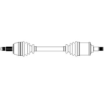 Hnací hřídel METELLI 17-0265