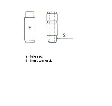 Vodítko ventilů METELLI 01-2621