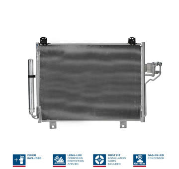 Kondenzátor klimatizácie NISSENS 940876