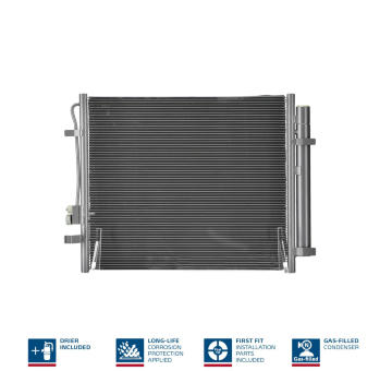 Kondenzátor, klimatizace NISSENS 941028