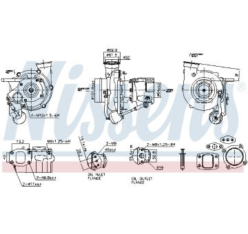 Dmychadlo, plnění NISSENS 93579