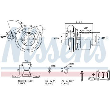 Plniace dúchadlo NISSENS 93681