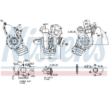 Dmychadlo, plnění NISSENS 93856
