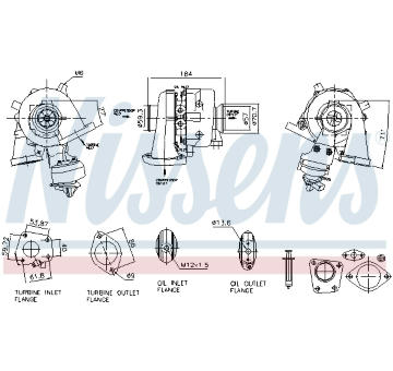 Dmychadlo, plnění NISSENS 93943