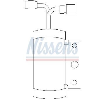 Susarna, klimatizace NISSENS 95075