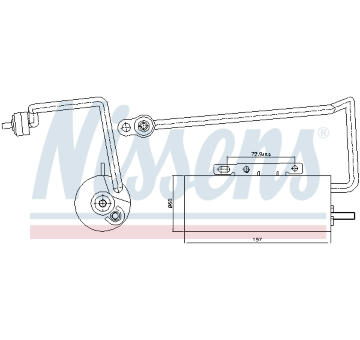Susarna, klimatizace NISSENS 95410