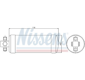 Susarna, klimatizace NISSENS 95418