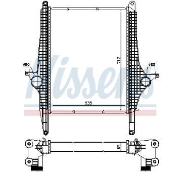 Chladič turba NISSENS 97067