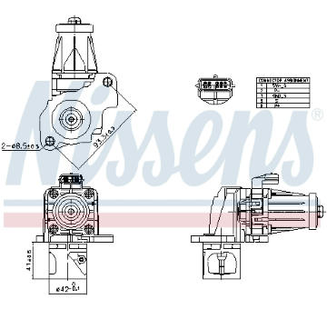 AGR-Ventil NISSENS 98405