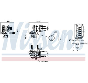 AGR-Ventil NISSENS 98407