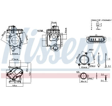 AGR - Ventil NISSENS 98410