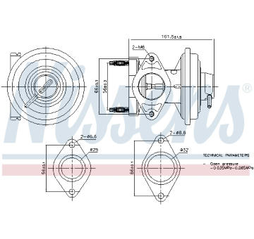 AGR-Ventil NISSENS 98444