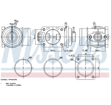 AGR-Ventil NISSENS 98469